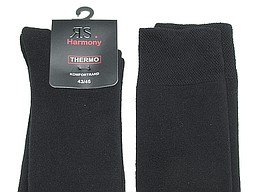Terry cushioned thermo knee highs