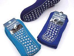 Homesock anti-slip in purple and blue tones Homesock anti-slip in purple and blue tones
