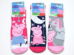 Home socks for kids with peppa pig