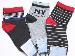 Short kids socks new york and stripes Short kids socks new york and stripes