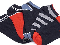 Kids sneaker socks with various patterns Kids sneaker socks with various patterns