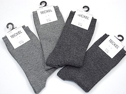Teckel kid's without seam at the toe in a grey mix