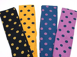 Tights with dots for kids in a set of 2 pair