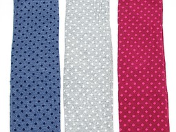 Cotton kid's tights with small dots