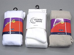 Yellow moon plain kids tights in light colors Yellow moon plain kids tights in light colors