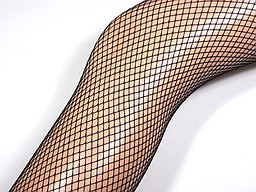 Black fishnet panty small mesh