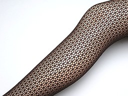 Meshed pantyhoses in dark brown Meshed pantyhoses in dark brown