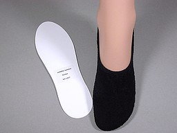 White and black terry footies White and black terry footies
