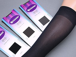 40 denier nylon knee highs in dark colors