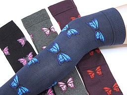 Overknees with butterflies all over Overknees with butterflies all over