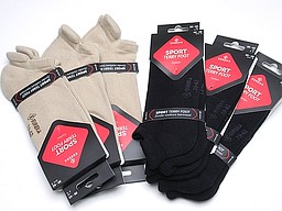 Sneakersocks for women with terry