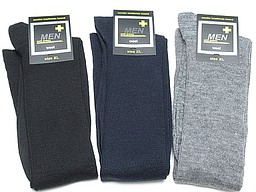 Woolen men's kneehighs anti press