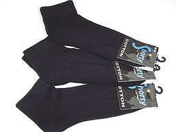 Biker socks with terry cushioned sole in a big size