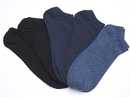 Men's sneakersocks in blue shades Men's sneakersocks in blue shades