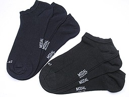 Low sneaker socks for men with modal yarn