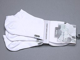 White low sneaker socks for men with modal White low sneaker socks for men with modal
