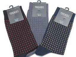 Teckel socks for men with small pattern Teckel socks for men with small pattern