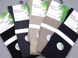 Bamboo men socks in plain colors