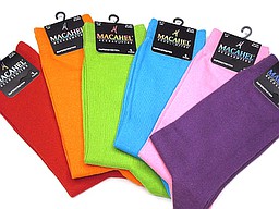 Plain men's socks in bright colors