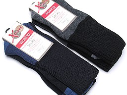 Walking sock for men in navy and black Walking sock for men in navy and black