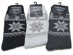 Hiking socks for men in black and grey