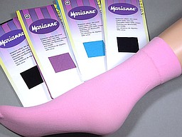 Pant socks cotton in various colors