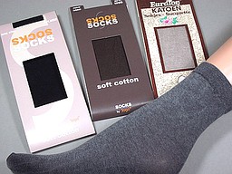Cotton pant socks in various colors Cotton pant socks in various colors