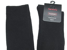 Terry cushioned thermo knee highs for women