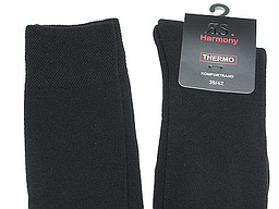 Terry cushioned thermo knee highs