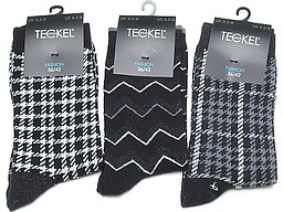 Black socks for women with various patterns Black socks for women with various patterns