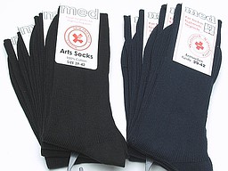 Women's health socks in black and navy