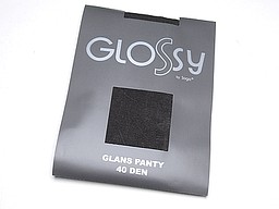 Glossy pantyhoses in 40 denier yarn